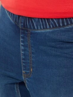 Jeans Dritti A Vita Alta - Facili Da Infilare -Kiabi jeans dritti a vita alta facili da infilare blu acb21 1 frb10