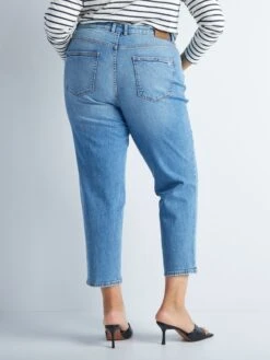 Jeans Dritti A Vita Regolabile 8 Jeans Dritti A Vita Regolabile -Kiabi jeans dritti a vita regolabile blu ayf03 1 frb3