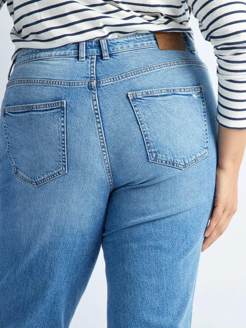 Jeans Dritti A Vita Regolabile 6 Jeans Dritti A Vita Regolabile - immagine 6