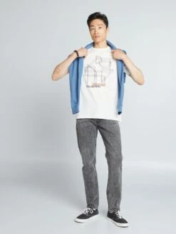 Jeans Dritti Con 5 Tasche - L32