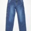 Jeans Dritti Con Tasche Sui Lati