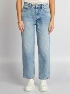 Jeans Dritti Vita Alta -Kiabi jeans dritti vita alta blu bdl25 1 frb3