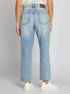 Jeans Dritti Vita Alta -Kiabi jeans dritti vita alta blu bdl25 1 frb4