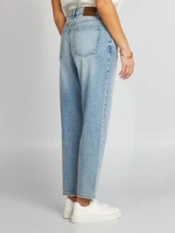 Jeans Dritti Vita Alta -Kiabi jeans dritti vita alta blu bdl25 1 frb5