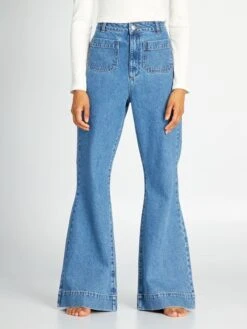 Jeans Flare -Kiabi jeans flare blu denim chiaro aqg61 2 frb3