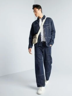 Jeans In Denim X Canapa