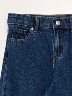 Jeans Larghi Con Effetto Delavé -Kiabi jeans larghi con effetto delave blu denim scuro apg53 1 frb4