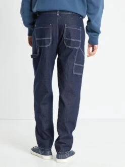 Jeans Larghi Con Impunture A Contrasto -Kiabi jeans larghi con impunture a contrasto blu aev39 2 frb5