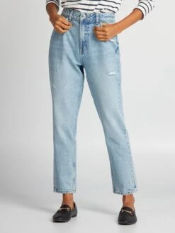 Jeans Mom A Vita Molto Alta