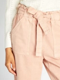 Jeans Mom Con Cintura -Kiabi jeans mom con cintura rosa aof04 3 frb5