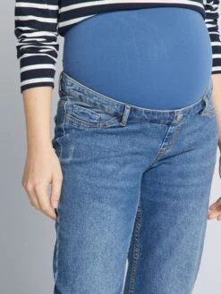 Jeans Mom Premaman Con Abrasioni -Kiabi jeans mom premaman con abrasioni blu ayc23 1 frb5