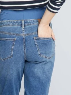 Jeans Mom Premaman Con Abrasioni -Kiabi jeans mom premaman con abrasioni blu ayc23 1 frb6