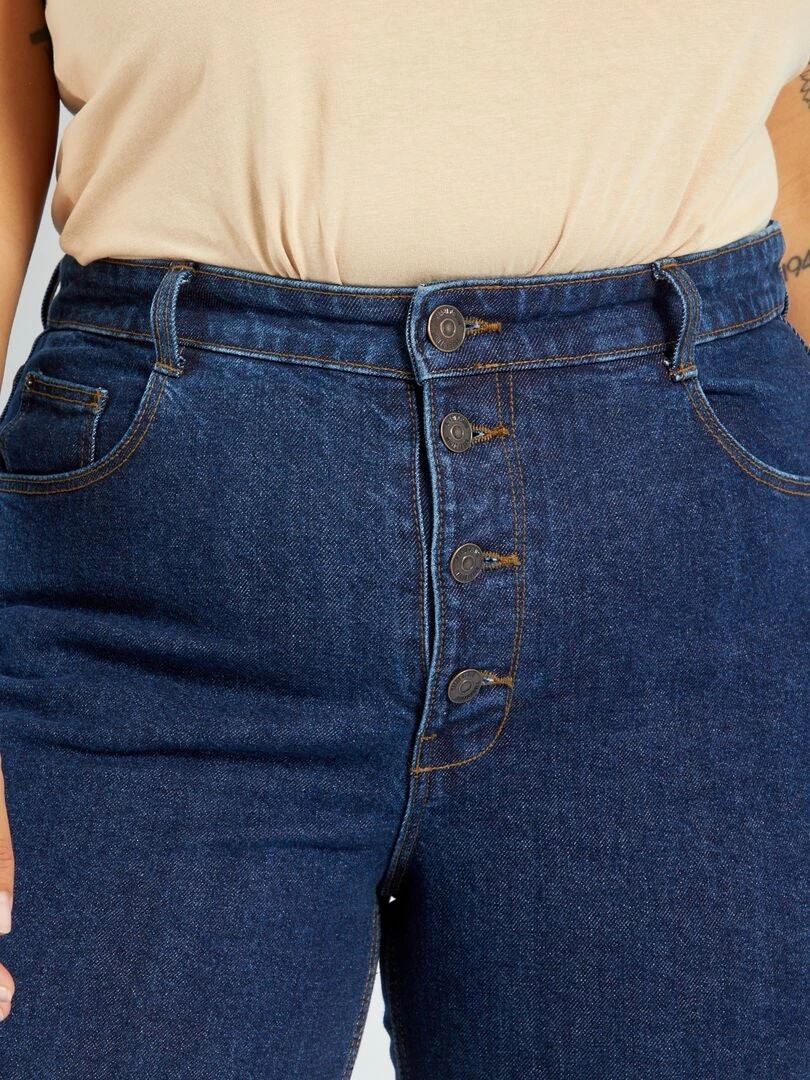 Jeans Mom Vita Alta A 5 Tasche L32 5 Jeans Mom Vita Alta A 5 Tasche L32 - immagine 5