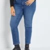 Jeans Regular Fit In Denim Stretch