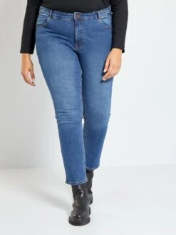 Jeans Regular Fit In Denim Stretch -Kiabi jeans regular fit in denim stretch blu zk377 5 frb3