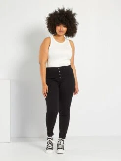 Jeans Skinny A Vita Alta Eco-sostenibili