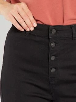 Jeans Skinny Effetto Modellante -Kiabi jeans skinny effetto modellante nero wh686 1 frb4