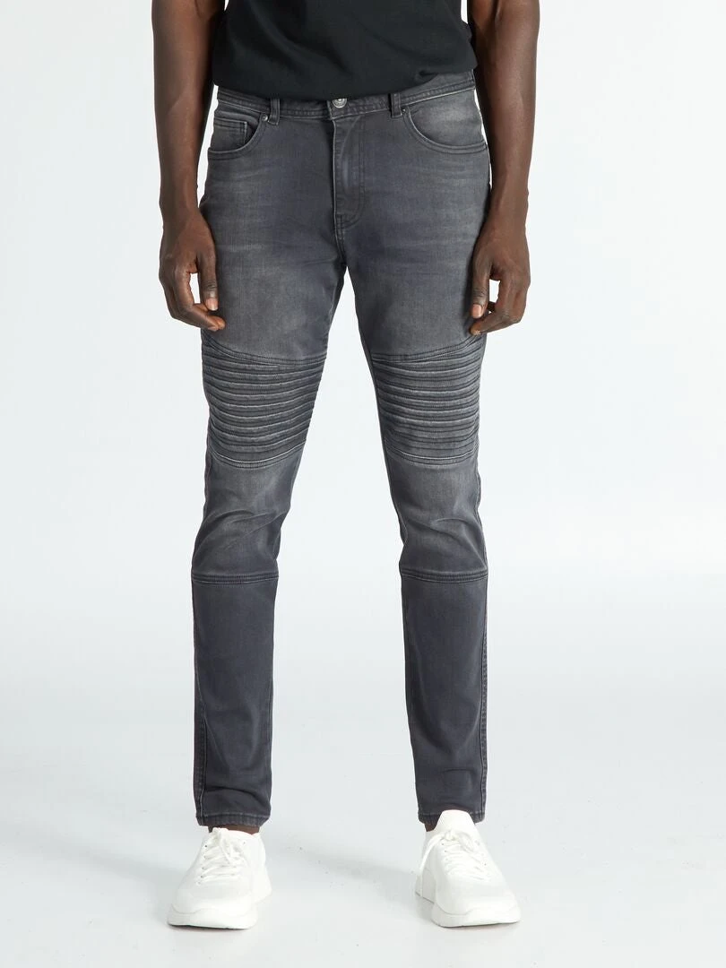 Jeans Skinny Stile Biker 2 Jeans Skinny Stile Biker - immagine 2