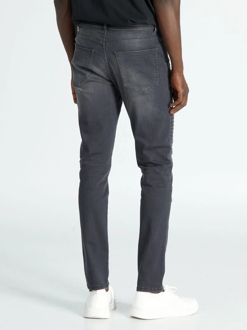 Jeans Skinny Stile Biker 3 Jeans Skinny Stile Biker - immagine 3