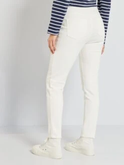 Jeans Slim A Vita Alta - 34L -Kiabi jeans slim a vita alta 34l bianco zk733 1 frb3