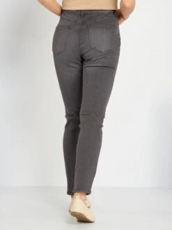 Jeans Slim A Vita Alta - L34 -Kiabi jeans slim a vita alta l34 grigio zk724 2 frb3