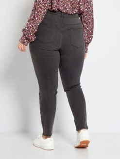 Jeans Slim Stretch - 30L -Kiabi jeans slim stretch 30l nero zj382 1 frb3