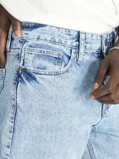 Jeans Straight -- L32 -Kiabi jeans straight l32 blu aop61 1 frb4