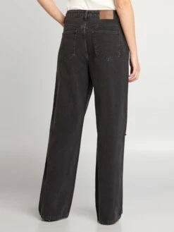 Jeans Wide Leg -Kiabi jeans wide leg nero akb89 2 frb3