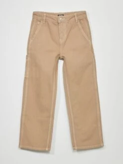 Jeans Wide Leg - Taglio Largo -Kiabi jeans wide leg taglio largo beige ari41 1 frb4