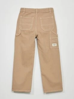 Jeans Wide Leg - Taglio Largo -Kiabi jeans wide leg taglio largo beige ari41 1 frb5