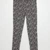 Jeggings Stampati In Maglia