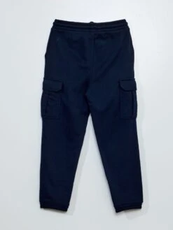 Jogger Screziati In Tessuto Felpato -Kiabi jogger screziati in tessuto felpato blu aza81 2 frb3