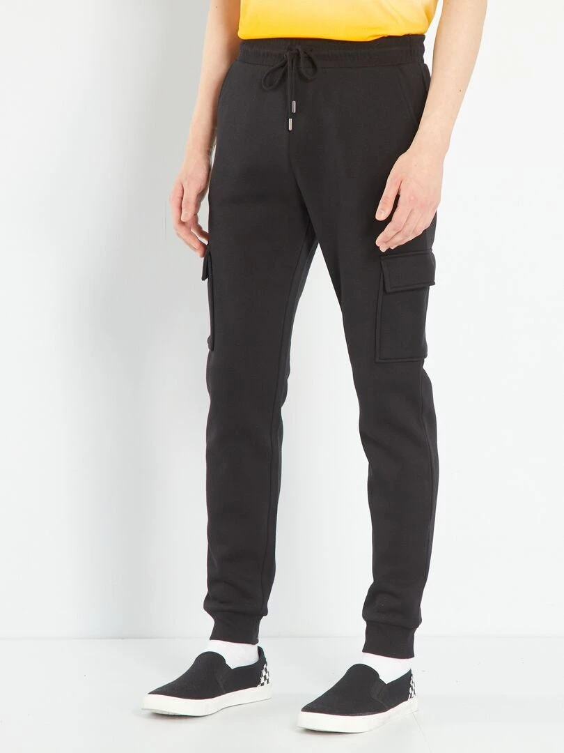 Joggers In Tessuto Felpato Con Tasche 4 Joggers In Tessuto Felpato Con Tasche - immagine 4