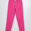 Joggers Tessuto Felpato Vita Elasticizzata