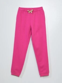 Joggers Tessuto Felpato Vita Elasticizzata