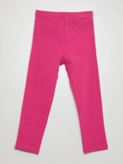 Leggings In Jersey Stretch Con Vita Elasticizzata