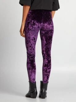 Leggings In Velluto 7 Leggings In Velluto -Kiabi leggings in velluto viola ata68 2 frb3