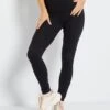 Leggings Premaman In Maglia Elasticizzata Eco-sostenibili