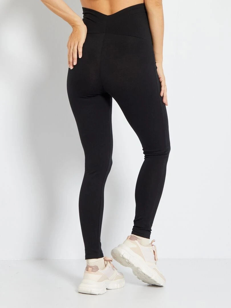 Leggings Premaman In Maglia Elasticizzata Eco-sostenibili 3 Leggings Premaman In Maglia Elasticizzata Eco-sostenibili - immagine 3