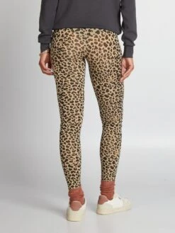 Leggings Premaman In Tessuto Super Morbido -Kiabi leggings premaman in tessuto super morbido marrone ajo45 3 frb3