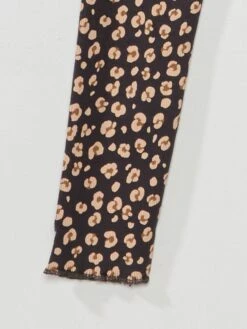 Leggings Stampati In Maglia A Coste -Kiabi leggings stampati in maglia a coste nero ahv53 1 frb6