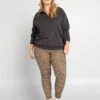 Leggings Stretch 'leopardati'