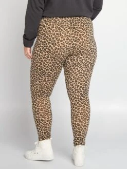 Leggings Stretch 'leopardati' -Kiabi leggings stretch leopardati beige awn02 1 frb3