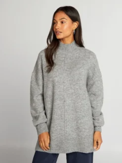 Lupetto Lungo 8 Lupetto Lungo -Kiabi lupetto lungo grigio aup46 2 frb3