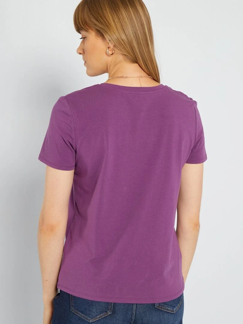 Maglietta Collo A V 4 Maglietta Collo A V - immagine 4