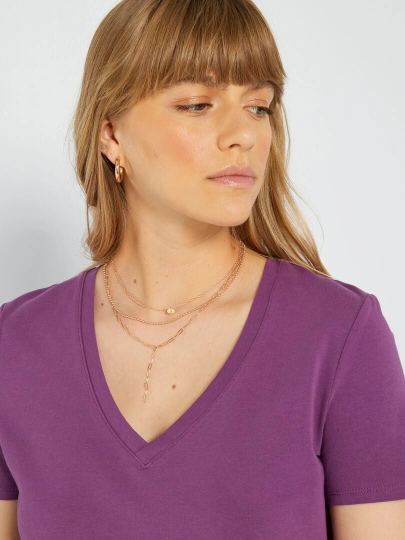 Maglietta Collo A V 5 Maglietta Collo A V - immagine 5