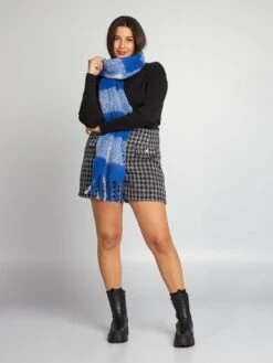 Maglione A Coste A Collo Alto -Kiabi maglione a coste a collo alto nero baj25 2 frb3