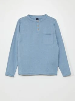 Maglione Con Collo Serafino