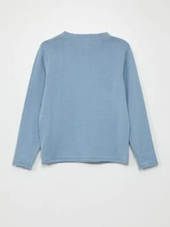Maglione Con Collo Serafino -Kiabi maglione con collo serafino blu ye292 20 frb3