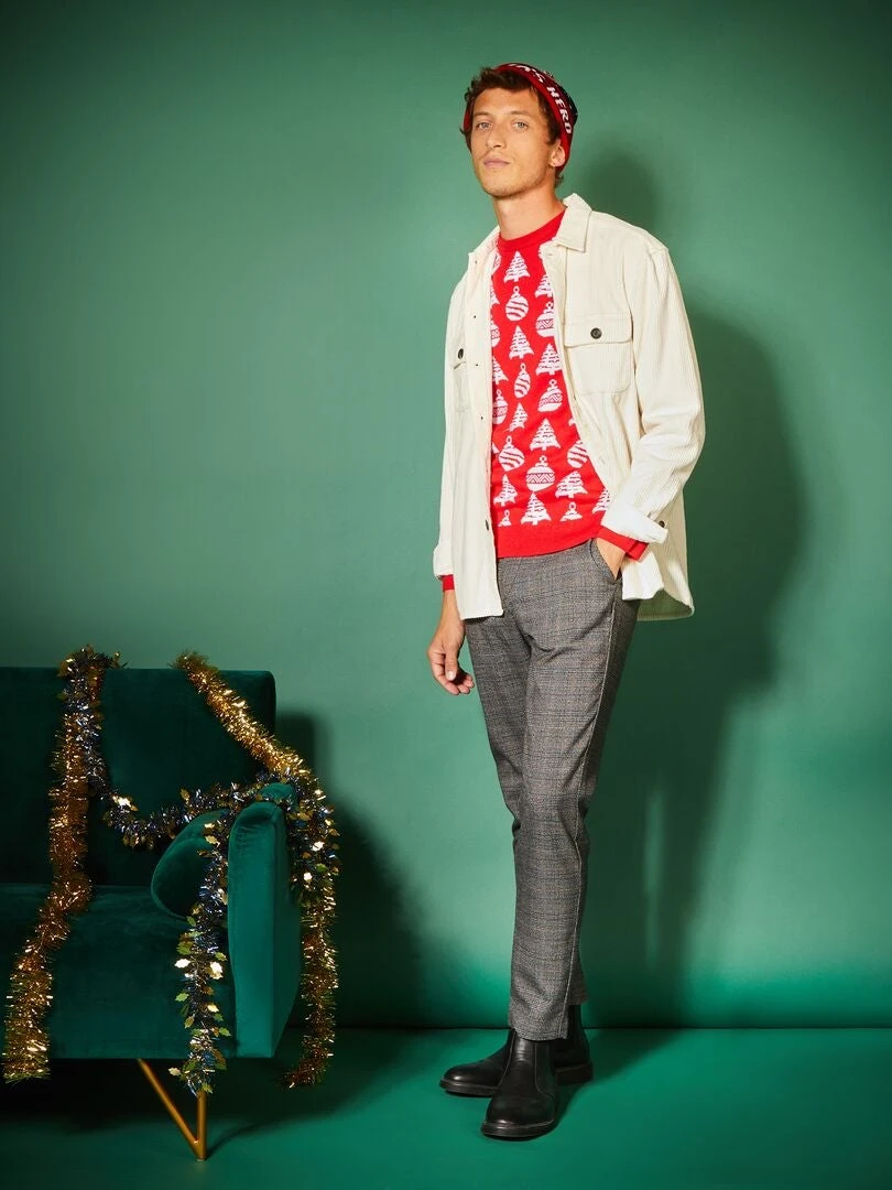 Maglione Di Natale A Maglia Grossa 2 Maglione Di Natale A Maglia Grossa - immagine 2